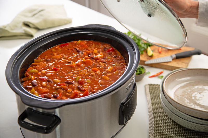 Crock-Pot 6,5L Timer, Sauté, Rostfri - Bild 4