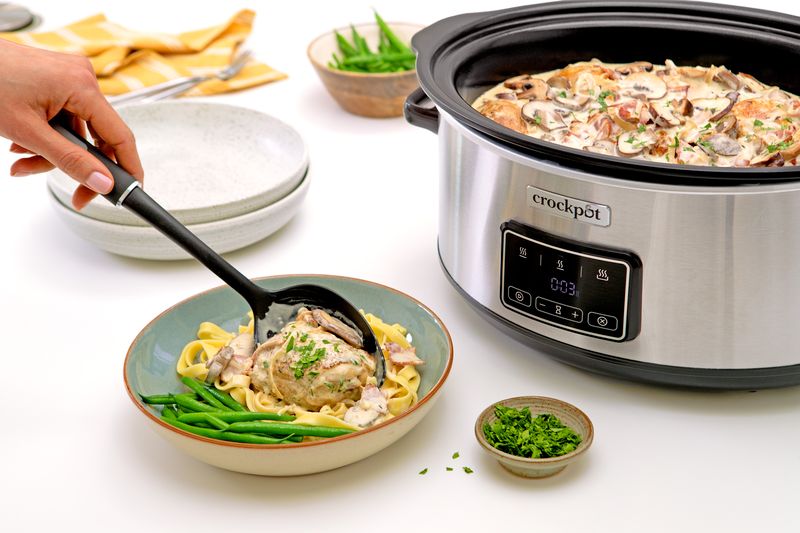 Crock-Pot 6,5L Timer, Sauté, Rostfri - Bild 2