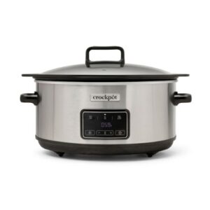 Crock-Pot 6,5L Timer, Sauté, Rostfri